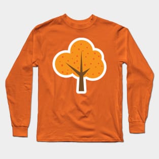 orange tree plant t-shirt Long Sleeve T-Shirt